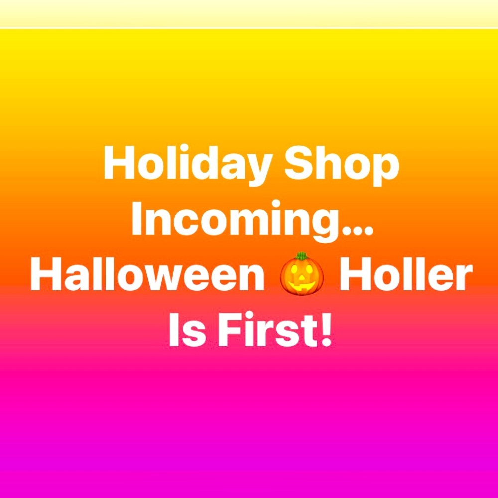 The Halloween 🎃 👻 Shop is Under Construction. This is a just a flyer.